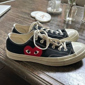 Comme des Garçons “PLAY” Converse sneakers